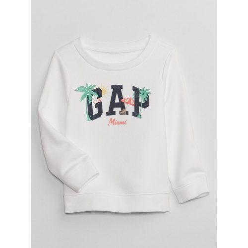 갭 babyGap City Logo Sweatshirt