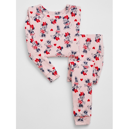 갭 babyGap | Disney Minnie Mouse 100% Organic Cotton Valentines Day PJ Set