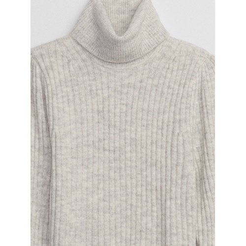 갭 Ribbed Puff Sleeve Sweater Mini Dress