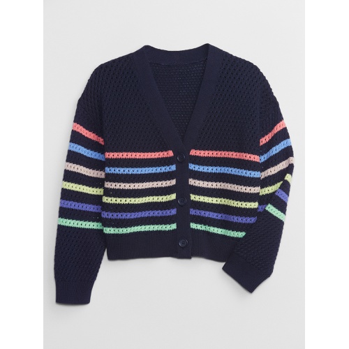갭 Kids Crochet Cardigan