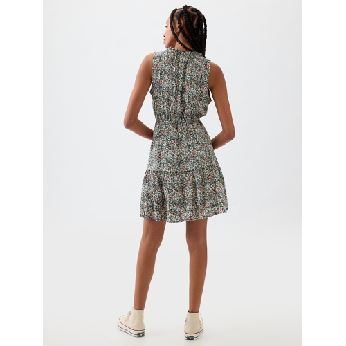 갭 Sleeveless Splitneck Mini Dress