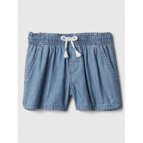 갭 Kids Chambray Pull-On Shorts