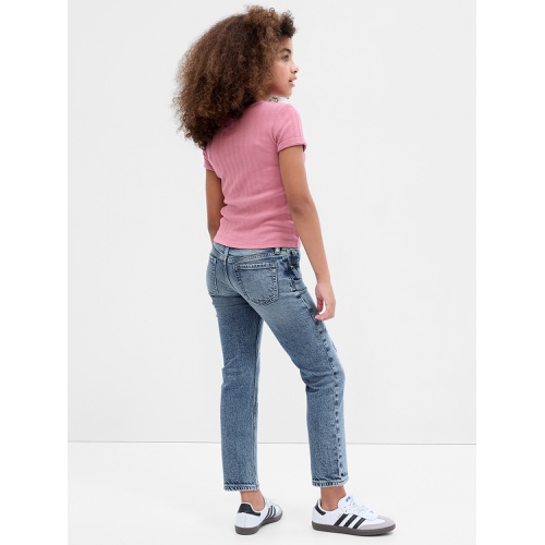 갭 Kids Mid Rise 90s Straight Jeans