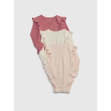 Baby First Favorites TinyRib Bodysuit (3-Pack)