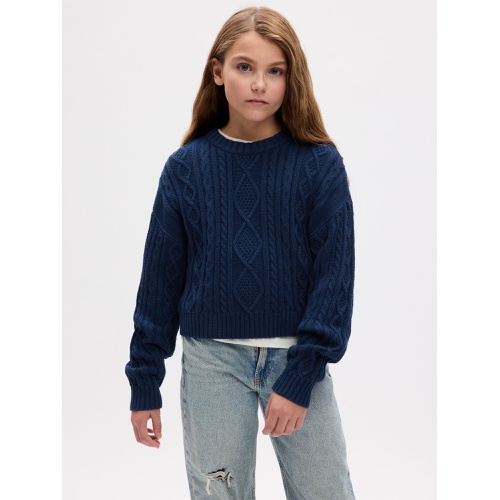 갭 Kids Cable-Knit Sweater