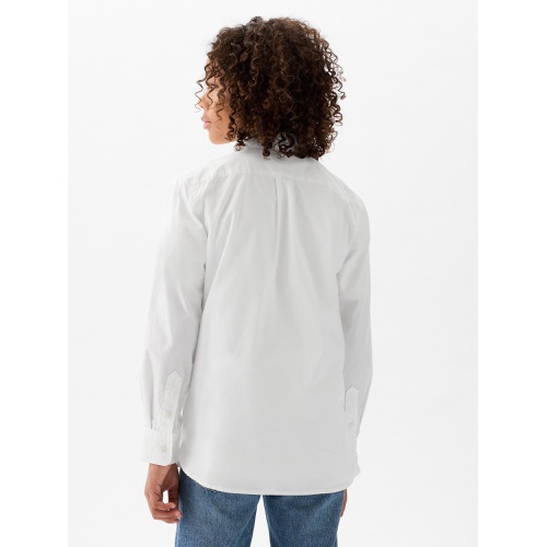 갭 Kids Organic Cotton Poplin Shirt