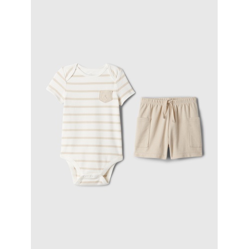갭 Baby Supima Bodysuit Outfit Set