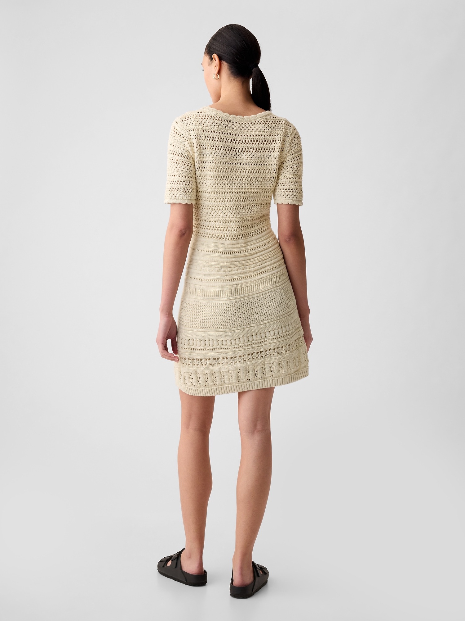 갭 Crochet Mini Dress