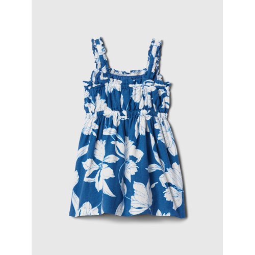 갭 babyGap Linen-Blend Tank Dress