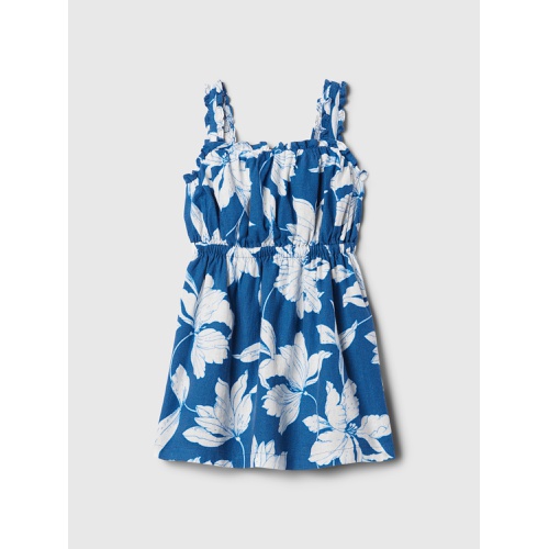 갭 babyGap Linen-Blend Tank Dress