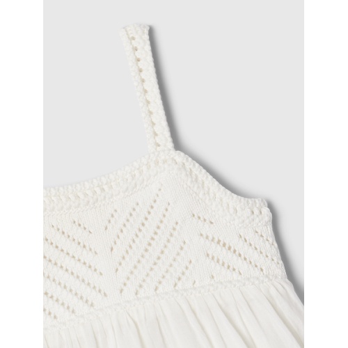 갭 babyGap Crochet Tank Dress