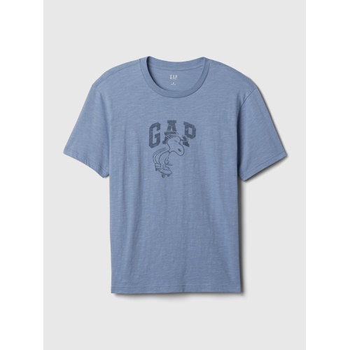 갭 Gap Logo Peanuts Graphic T-Shirt