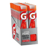 Gatorade Prime Energy Chews, Fruit Punch (Pack of 16)