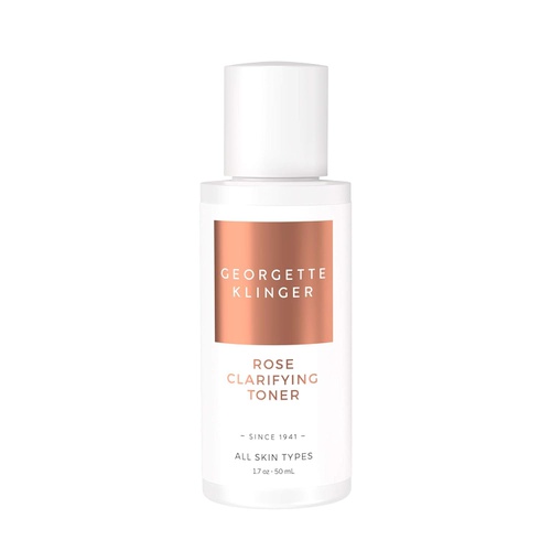  Georgette Klinger Rose Clarifying Face Toner  Alcohol & Fragrance Free Facial Astringent to Deep Clean, Hydrate and Soften Skin for a Clear, Even Complexion -Travel size