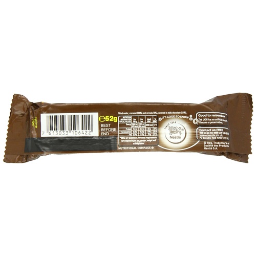  Gerber Nestle Lion Chocolate Bars, 6 Pack