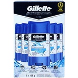 Gillette Endurance Clear Gel Deodorant, Cool Wave (3.8 oz., 5 pk.)ES