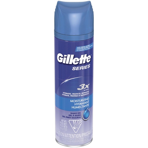  Gillette TGS Series Shave Gel, Moisturizing, 7 Oz (Pack of 6)