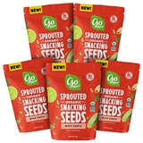 Go Raw Pumpkin & Sunflower Seed Snack Mix with Sea Salt, Spicy Fiesta, 4 oz. Bags (Pack of 5)  Keto | Vegan | Gluten Free| Organic | Superfood