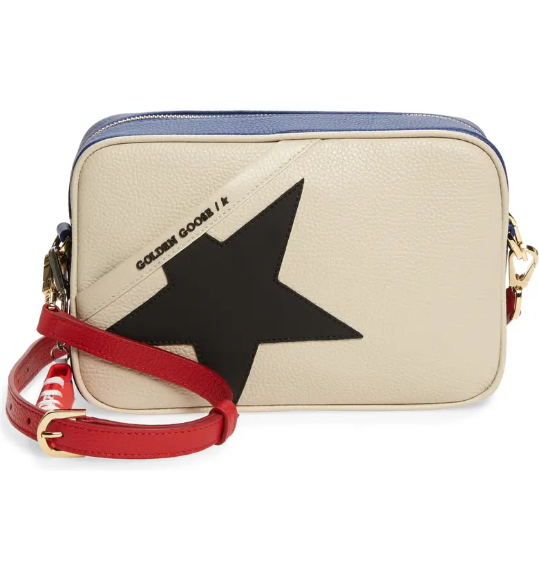 Golden Goose Star Leather Camera Bag_WHITE/ BLACK/ BLUE/ RED