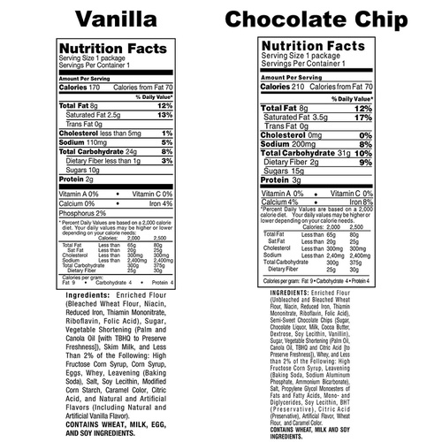  Grandmas Mini Cookies, Vanilla Creme, 3.71 Ounce (Pack of 24)