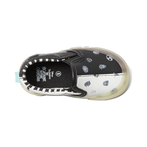  Ground Up Glow In The Dark The Nightmare Before Christmas All Over Print Slip-On (Toddler)