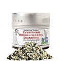 Everything Brooklyn Bagel Seasoning - Authentic Artisanal Gourmet Spice Mix - Non GMO Project Verified - 1.9 oz - Small Batch - Magnetic Tin - Gustus Vitae