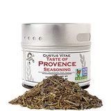 Gustus Vitae Taste of Provence - Gourmet Seasoning - Salt Free - Artisanal Spice Mix - Non GMO Verified - Magnetic Tin - Small Batch