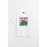 H&M Relaxed Fit Printed T-shirt