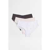 H&M 3-pack Lace-trimmed Hipster Briefs