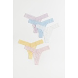 H&M 5-pack Lace Thong Briefs