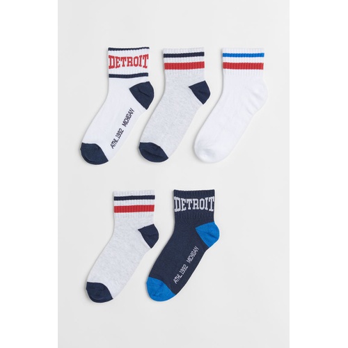 에이치앤엠 H&M 5-pack Sports Socks