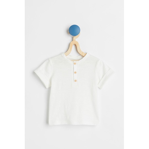 에이치앤엠 H&M T-shirt with Buttons