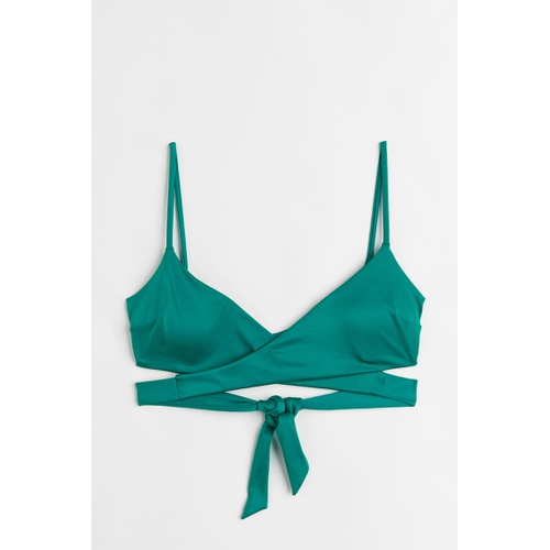 에이치앤엠 H&M Tie-detail Bikini Top