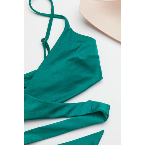 에이치앤엠 H&M Tie-detail Bikini Top