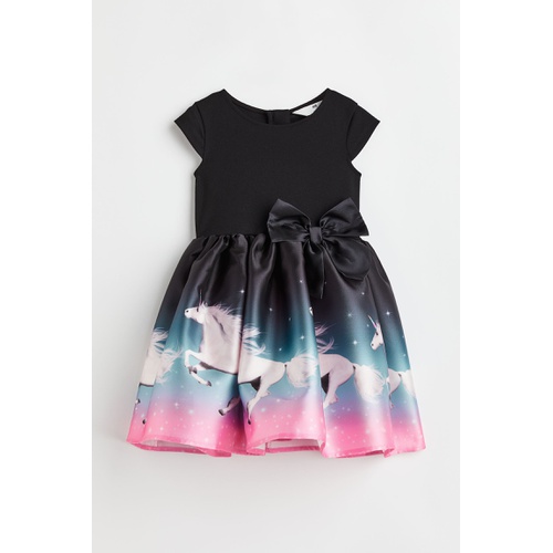 에이치앤엠 H&M Flared-skirt dress