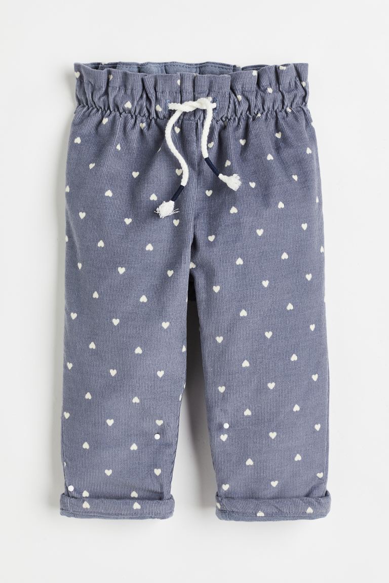 H&M Lined Cotton Joggers