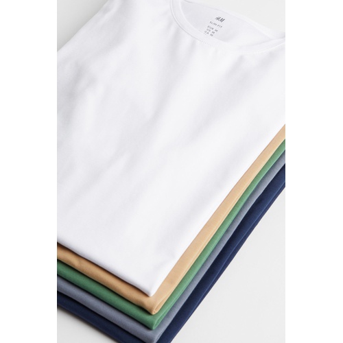 에이치앤엠 H&M 5-pack Slim Fit T-shirts