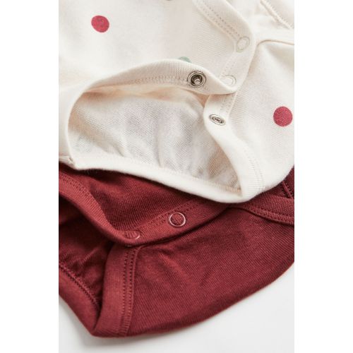 에이치앤엠 H&M 2-pack Cotton Bodysuits