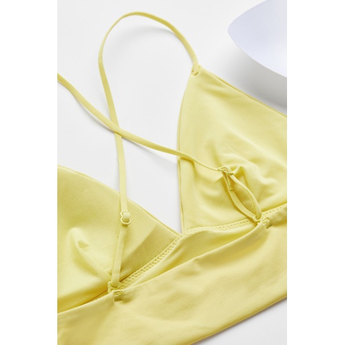 에이치앤엠 H&M Padded Triangle Bikini Top