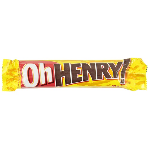  HERSHEYS Oh Henry! Chocolatey Candy Bars,, 24Count ()