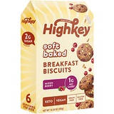 HighKey Keto Snacks Nutrition Granola Bars Cookies - Low Carb Vegan Energy Bar - Gluten Free Soft Baked Cookie - Healthy Snack Food - Ketogenic, Diabetic Paleo Friendly Individuall
