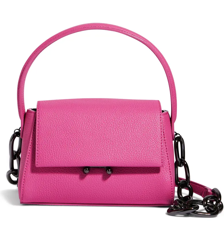 HOUSE OF WANT We Are Chic Vegan Leather Top Handle Crossbody_FRENCH ROSE