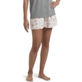 HUE Womens Printed Knit Boxer Pajama Sleep Short