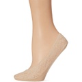 HUE Womens Lace Classic Perfect Edge Liner Sock