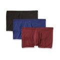Hanes Mens Tagless Comfort Flex Fit Dyed Trunk, 3 Pack