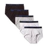 Hanes Mens 5-Pack ComfortBlend Briefs with FreshIQ