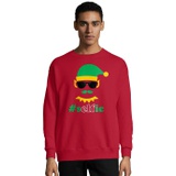 Hanes Mens Ugly Christmas Sweatshirt
