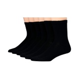 Hanes Mens Double Crew Socks 12-pair Pack, Available in Big & Tall