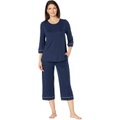 Hanro Natural Comfort 3/4 Sleeve Pajama