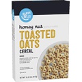 Amazon Brand - Happy Belly Honey Nut Toasted Oats Cereal, 12.5 Ounce